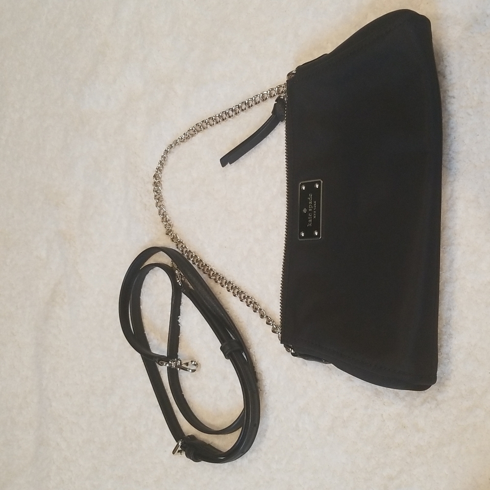 Kate Spade evening bag/ crossbody option with removable straps.